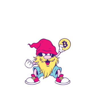 Pitic Bitcoin model negru pe tricou