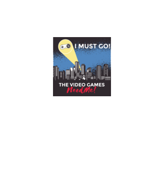 Video games need me - I must go tricou amuzant Gamer model roz pe tricou