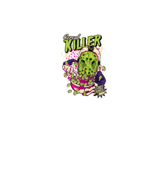 Cereal Killer model negru pe tricou
