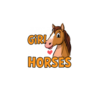 Just a girl who loves horses Negru model turcoaz pe tricou