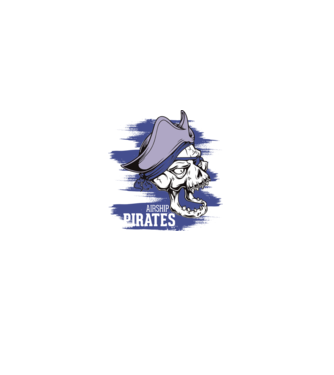 Airship Pirates 2 - Pirat model turcoaz pe tricou