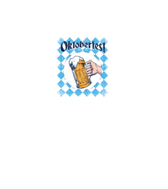 Tricou cu bere Oktoberfest model turcoaz pe tricou