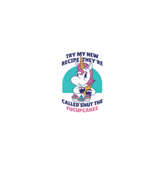Unicorn Rețetă model roz deschis pe tricou