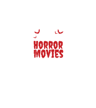 Eat Sleep Horror Movies Repeat model albastru jeanși pe tricou