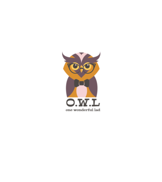 OWL - One wonderful Lad model roz deschis pe tricou