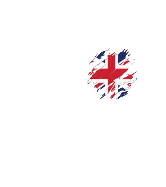 UK Steagul Regatului Unit model galben neon pe tricou