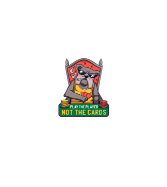 Bulldog Poker model negru pe tricou