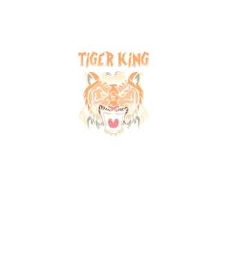 Tiger King model turcoaz pe tricou