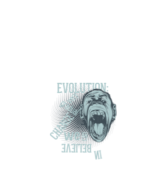 Evolution - Very gradual change model negru pe tricou