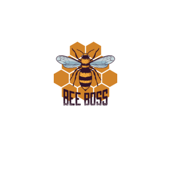 Bee Boss Șef Apicultor model alb pe tricou