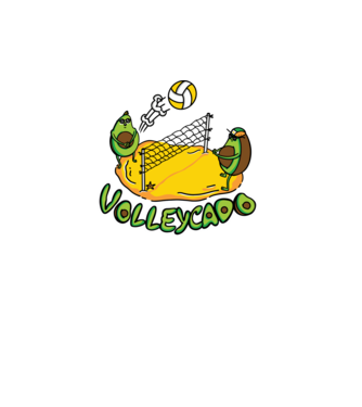 Avocado Volei model turcoaz pe tricou