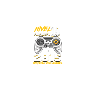 Nivel Finalizat 10  2015 model negru pe tricou