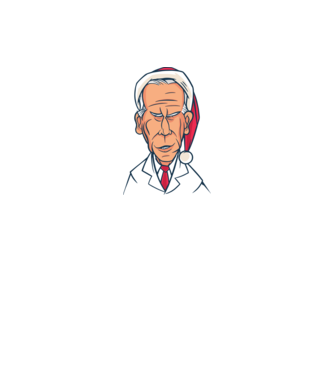 Crăciun Biden model negru pe tricou