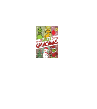 Merry Grinchmas - Grinch model negru pe tricou