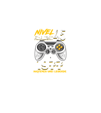 Nivel 45 finalizat. 1977 nașterea unei legende model negru pe tricou