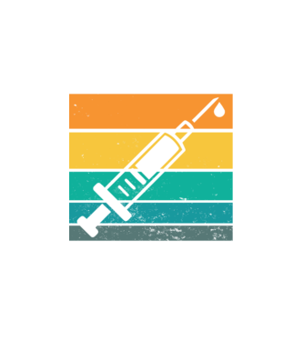 Don't wait vaccinate model alb pe tricou