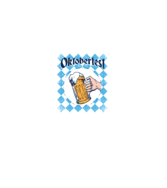 Tricou cu bere Oktoberfest model albastru regal pe tricou