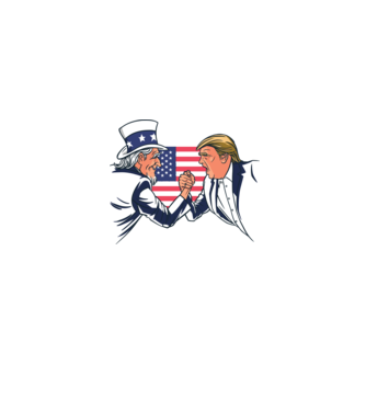 Trump Vs Unchiul Sam SUA 2020 alegeri prezidențiale model albastru jeanși pe tricou
