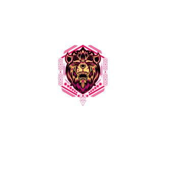 Lion geometry model negru pe tricou