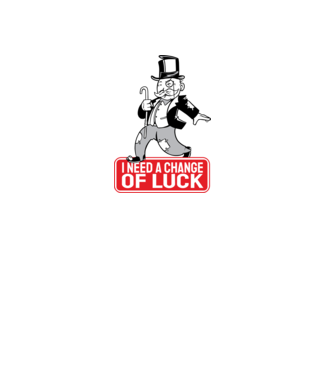 Monopoly - Am nevoie de puțin noroc model gri pe tricou