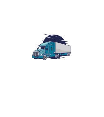 Tricou Șofer de camion model alb pe tricou