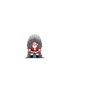 Christmas is Coming Negru model negru pe tricou