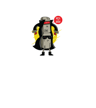 Ctrl Z Terminator Parodie model gri pe tricou