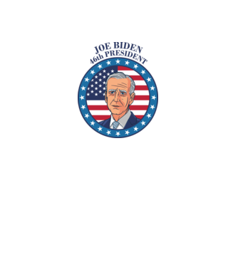 Joe Biden cel de-al 46-lea președinte al SUA model alb pe tricou