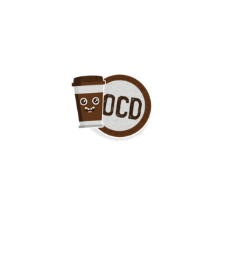 Cafea Dragoste și dependență model verde pe tricou