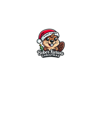 Bober Kurwa Christmas 1 model alb pe tricou
