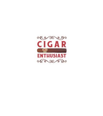 Pasionat de trabucuri model alb/roșu pe tricou