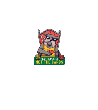 Bulldog Poker model albastru jeanși pe tricou