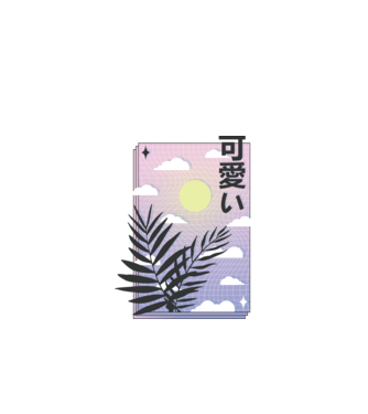 Vaporwave Val model verde de măr pe tricou