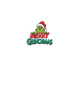 Merry Grinchmas model negru pe tricou