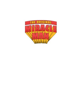 The Original Miracle Man model negru pe tricou
