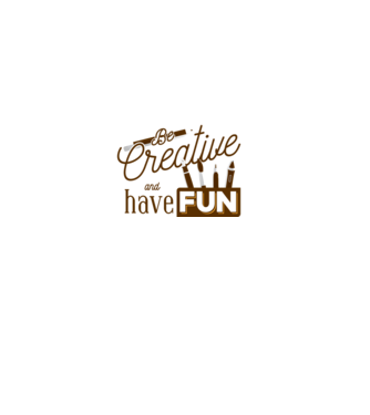 Be creative and have fun model gri pe tricou