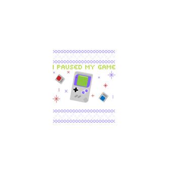 I paused my game to be here - Gamer pulovăr urât model  pe tricou