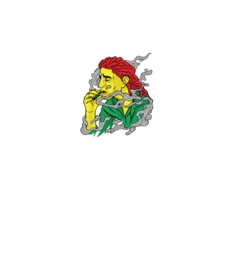Dreadlock model turcoaz pe tricou