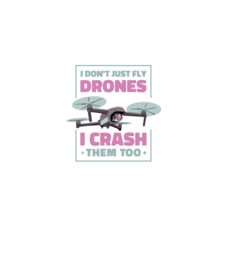 Tricou drone model alb pe tricou