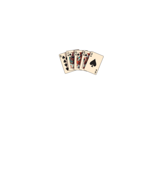 Poker All in model negru pe tricou