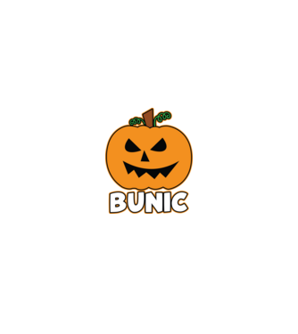 bunic model negru pe tricou