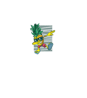 Ananas DAB dans model gri pe tricou