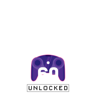 Level 60 Unlocked Gamer Birthday model negru pe tricou