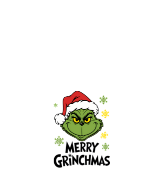 Merry Grinchmas Alb model alb pe tricou