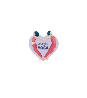 Dragoste Yoga - tricou Yoga model negru pe tricou