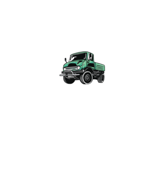 Camion model gri pe tricou