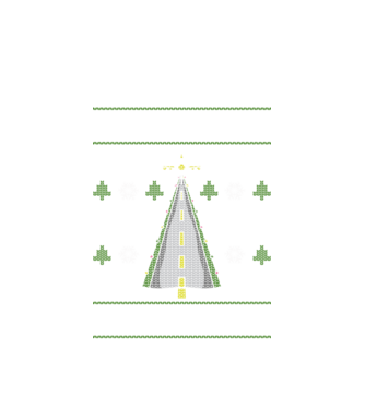 Flying Home for Christmas Pulover urât model alb pe tricou
