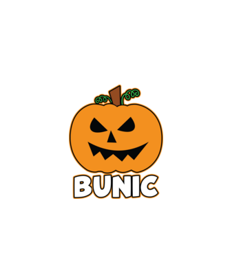 bunic model negru pe tricou