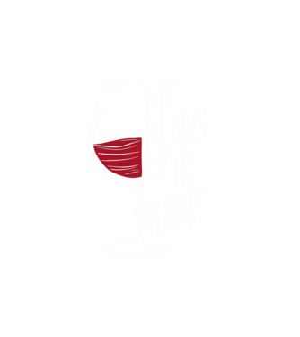 Wine Plans For Today Negru model alb pe tricou
