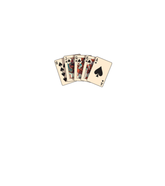 Poker All in model negru pe tricou